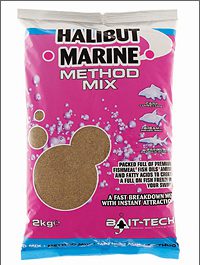 Bait tech halibut marine method mix 2 kg