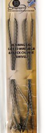 Running Rig Liquid Wire & Quick Change Swivel – 2pcs – 75 cm