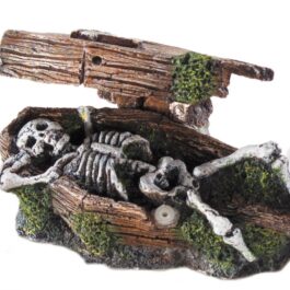 Coffin w. skeleton actionary