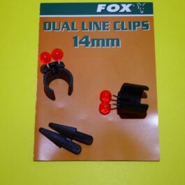 Fox: Dual line clips 14 mm