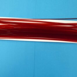 Plasticboom red 30 cm (48st)