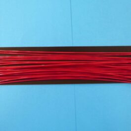 Plasticboom red 28 cm (25st)