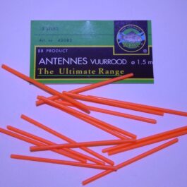 Antennes rood Ultimate 1,5 mm x 4,5 cm (15 st)