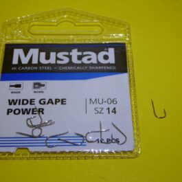Mustad: Carp power MU 06  Haak 14 (10 st)