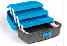 Tackel box Arca 3 tray sky blue