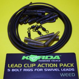 Korda lead clip action pack weed