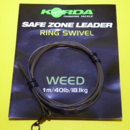 Korda safe zone leader ring swivel weed
