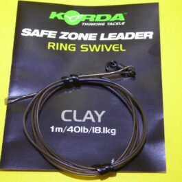 Korda safe zone leader ring swivel clay