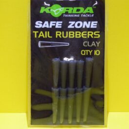 Korda tail rubbers clay