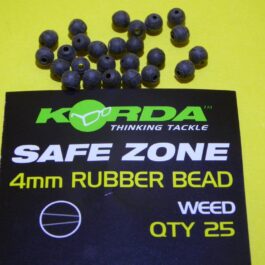 Korda rubber beads 4 mm weed