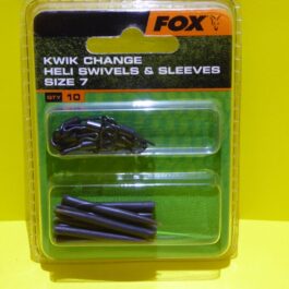 FOX CAC323: Kwik Change heli swivels & sleeves Size 7