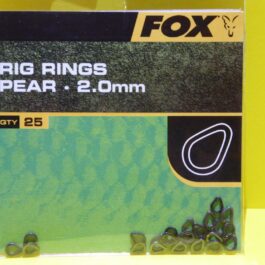 FOX CAC306: Rig rings pear 2,0 mm