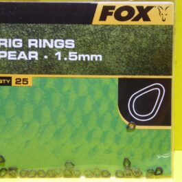 FOX CAC304: Rig rings pear 1,5 mm