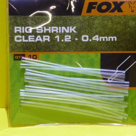 fox  Rig shrink tube clear 1,2 – 0,4