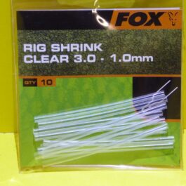 fox  Rig shrink tube clear 3 – 1 mm