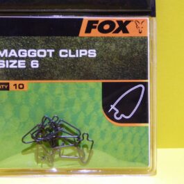 FOX CAC278 Maggot clips size 6