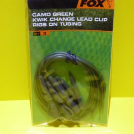 FOX CAC337 Kwik change lead rigs on tubing green