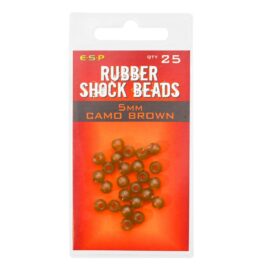 E.S.P. : Rubber shock beads 5 mm