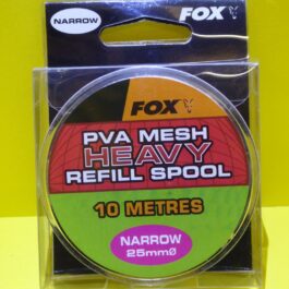 FOX CPV007 : PVA mesh Heavy refill spool 10 m Narrow 25 mm