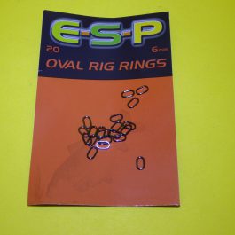 E.S.P. : Oval rig rings (20 st) 6 mm