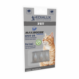 Edialux: Max biocide spot on cat
